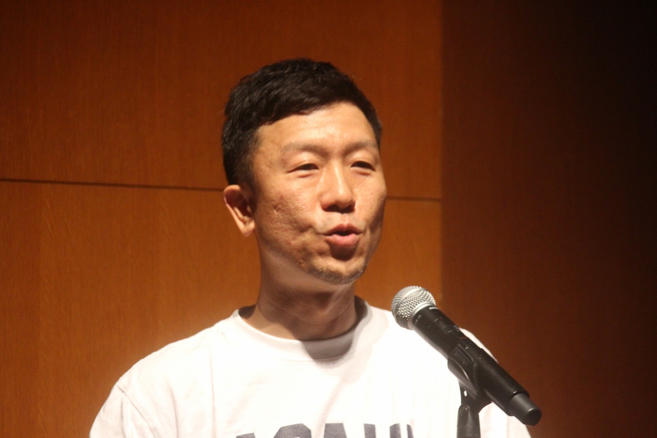 永井代表が意見発表を行った