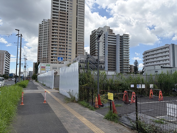 建設地は「柏の葉ライフミュージアム」の跡地