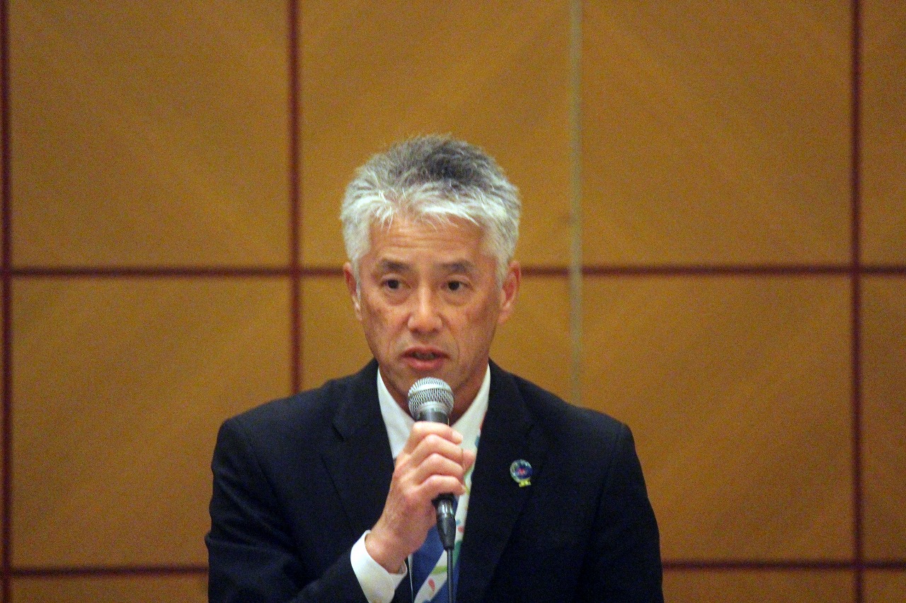 西澤局長が建設業の災害対応に敬意を表した