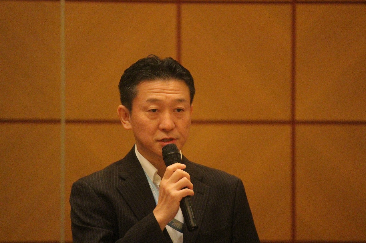四童子部長が復旧への尽力に感謝を述べた